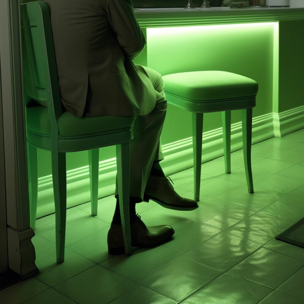 hewwo_Two_legs_abandoned_at_a_Jeff_Kons_dull_solo_show_at_night_74f1ae0e-909f-4695-8b98-8941e8b72a35_result