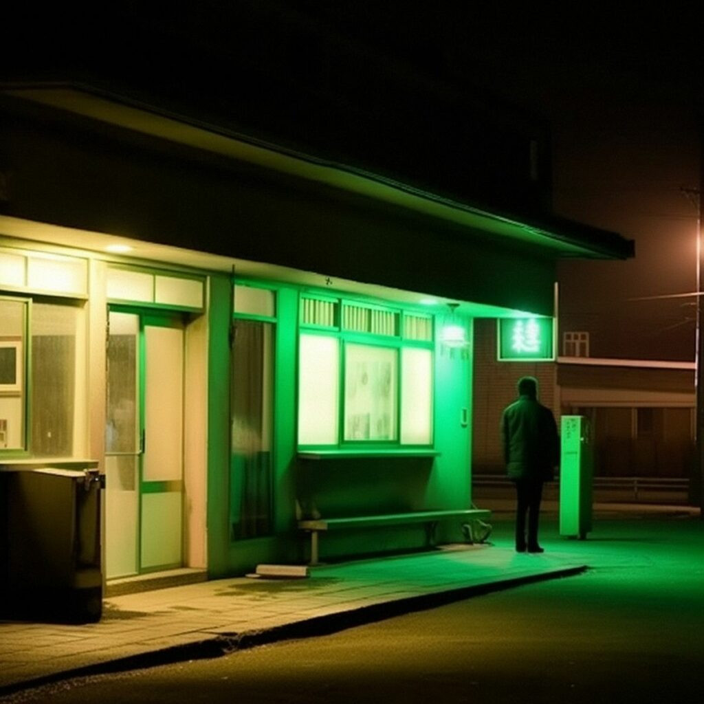 hewwo_Two_legs_abandoned_at_a_old_Japanese_district_at_night._G_19f14f08-2b64-4766-8c77-1ed5cfb546d4_result
