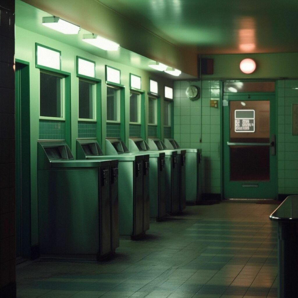 hewwo_Two_legs_abandoned_at_the_laundromat_at_night._Green_pale_9ea041cc-80b1-4338-85bc-dae45d425470_result