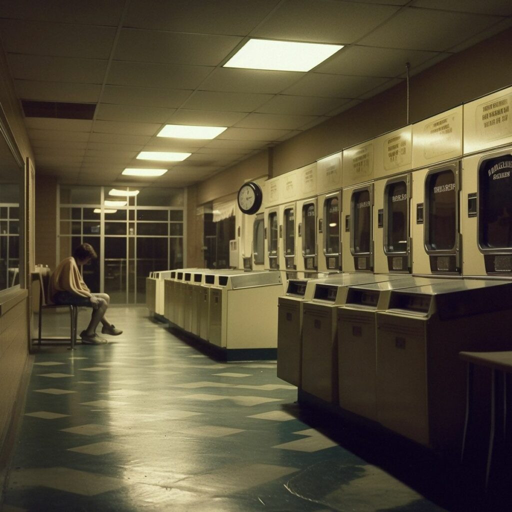 hewwo_Two_legs_abandoned_at_the_laundromat_at_night._Pale_light_ddf5ec71-fc86-4f62-b6a4-09b1999e8bb1_result