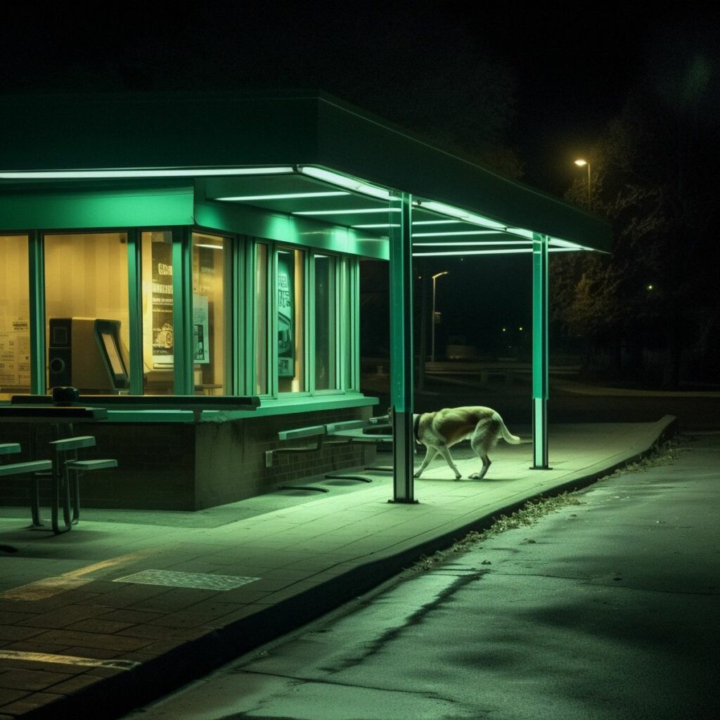 hewwo_Two_legs_abandoned_at_the_old_McDonalds_at_night._Green_p_051f7552-acbf-4c53-8b48-5d589779ddfe_result