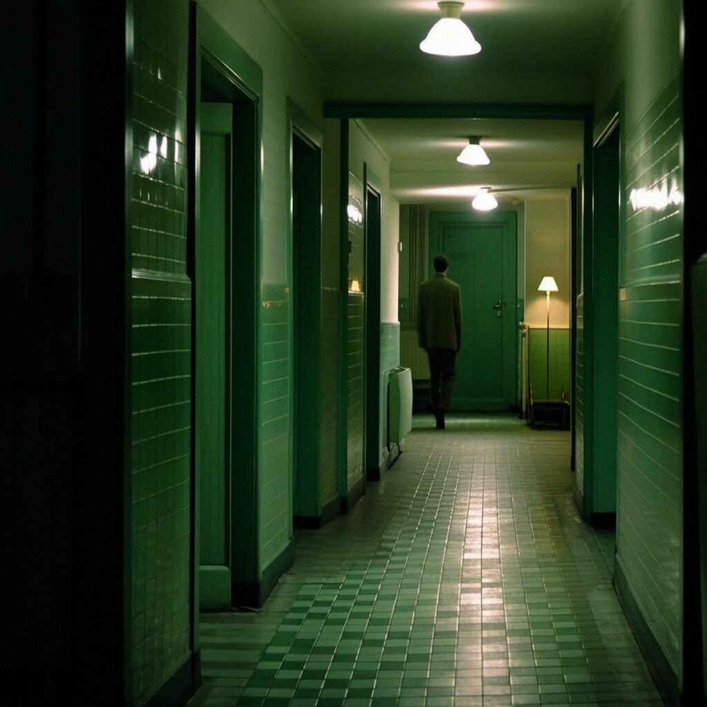 hewwo_Two_legs_abandoned_in_a_old_corridor_at_night._Green_pale_f3d73c97-2e29-440a-9b12-87cb30e8c833_result